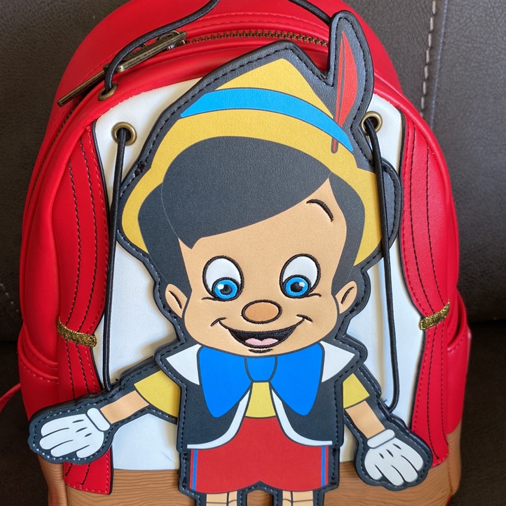 Loungefly Pinocchio Backpack - Picture 2 of 7